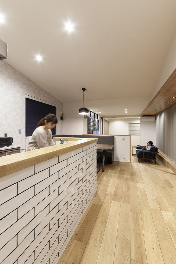 三昭堂 【一宮市/間取り図/ビルトインガレージ】モデルハウスを参考にデザイン！近隣環境の事も考えた工夫満載の家の建築実例画像8