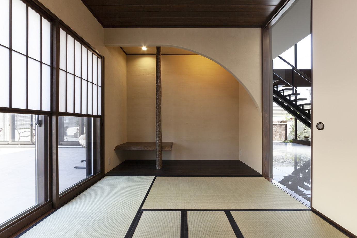三昭堂 【愛知県/中庭/ホテルライク】豊かさとくつろぎを日常に。高級リゾートホテルのようなラグジュアリーな邸宅の建築実例画像8