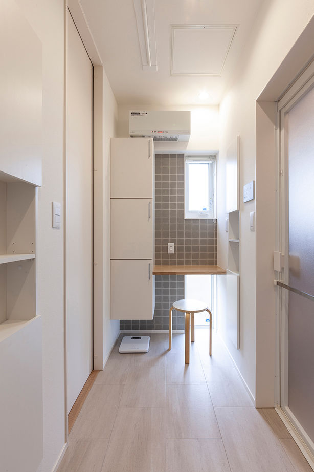 三昭堂 【一宮市】土地の高低差を活かした間取り設計。スキップフロアで縦の空間を使い開放感のあるおしゃれな実例の建築実例画像8