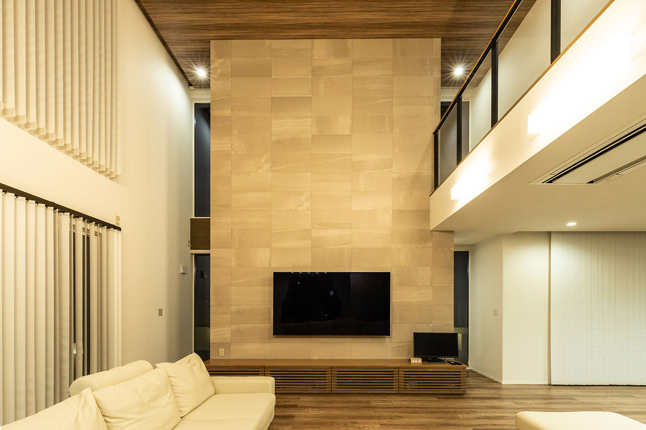 三昭堂 【愛知県/中庭/吹き抜け】建物に合わせ、ウォーターガーデンが飾る外構も任せられる確かな設計センスに感服の建築実例画像3