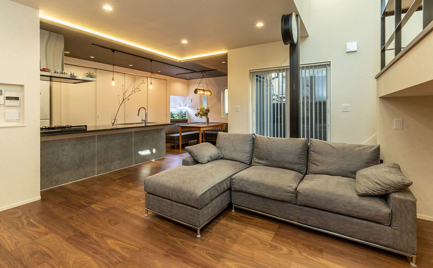 三昭堂 【北名古屋市/間取り図/2000万円台】スキップフロアで立体的な空間をデザイン。家族の居場所満載の家の建築実例画像4