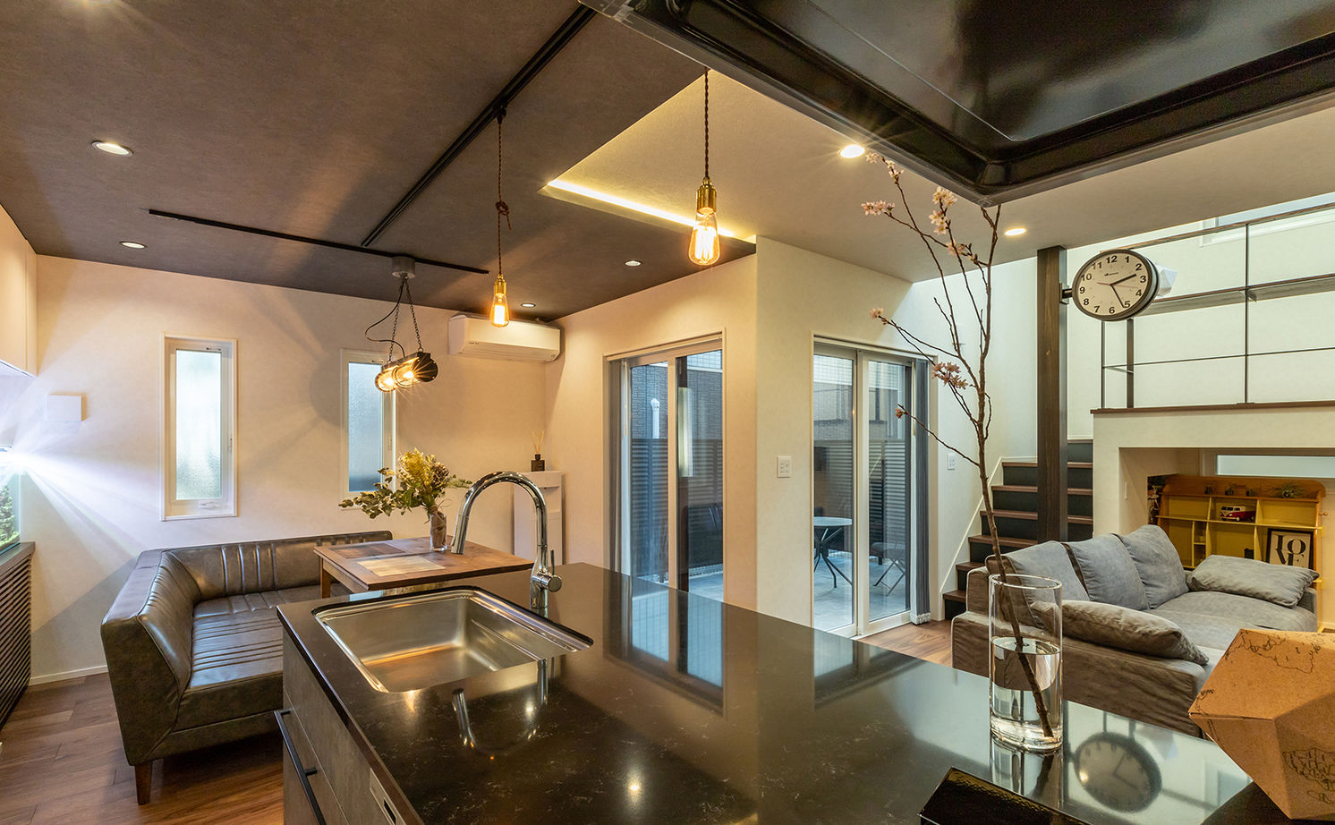 三昭堂 【北名古屋市/間取り図/2000万円台】スキップフロアで立体的な空間をデザイン。家族の居場所満載の家の建築実例画像6