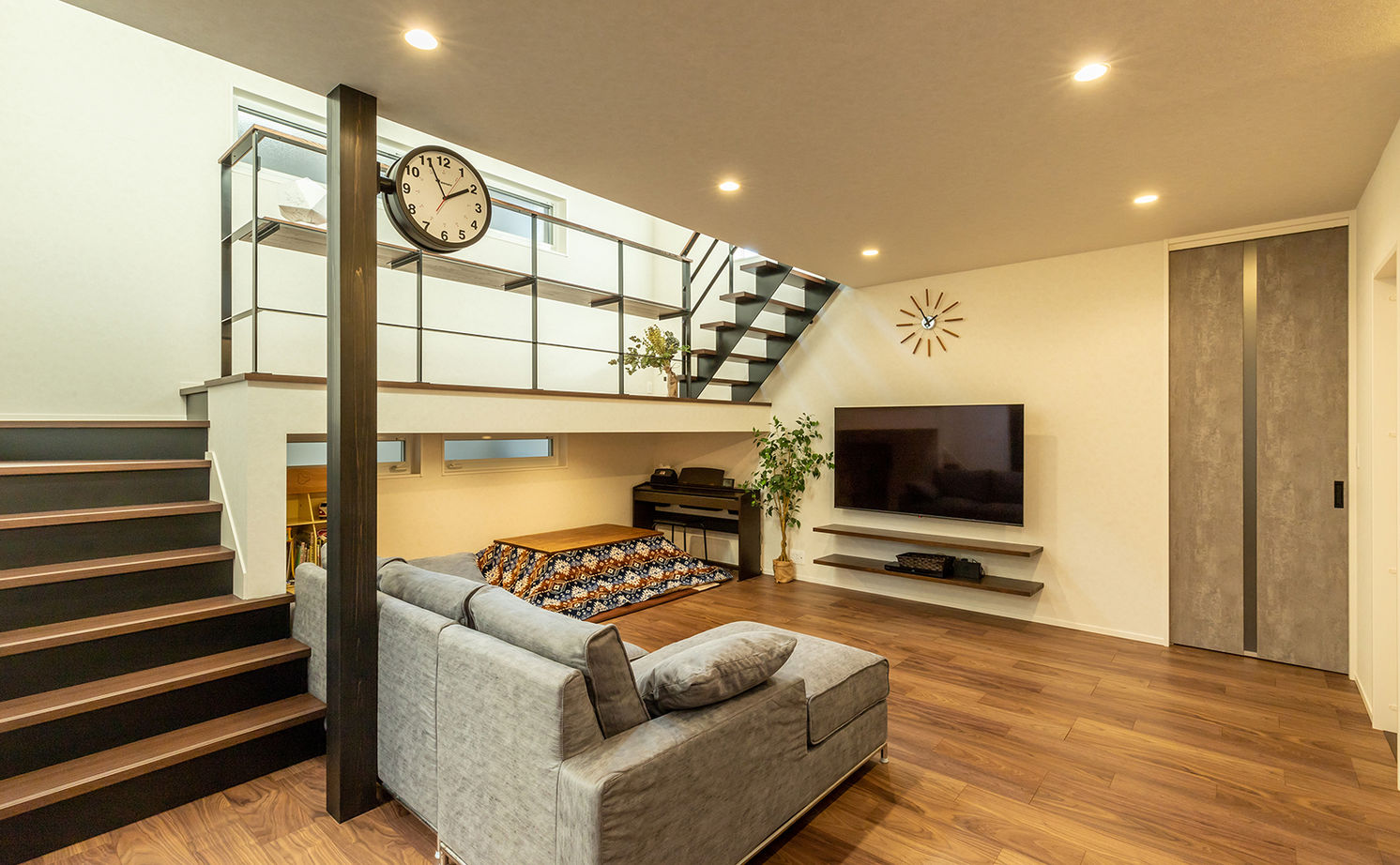 三昭堂 【北名古屋市/間取り図/2000万円台】スキップフロアで立体的な空間をデザイン。家族の居場所満載の家の建築実例画像10