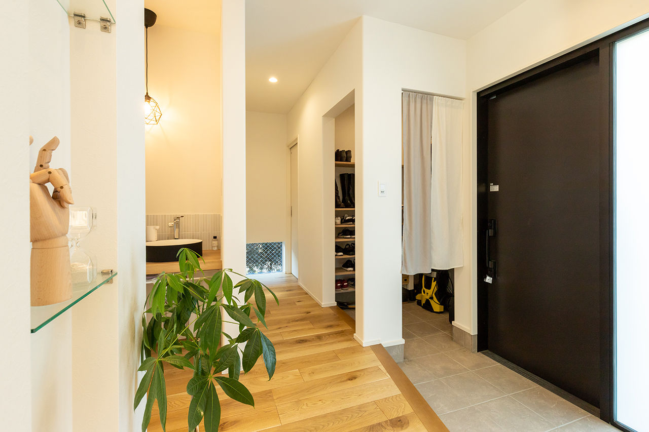 三昭堂 【一宮市/平屋/2000万円台/シアター/間取り図あり】20代夫婦が建てたロフトを備えた高天井が魅力の平屋の建築実例画像3