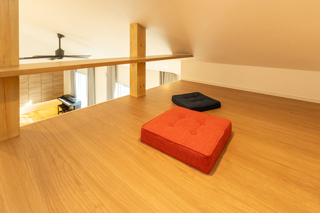 三昭堂 【一宮市/平屋/2000万円台/シアター/間取り図あり】20代夫婦が建てたロフトを備えた高天井が魅力の平屋の建築実例画像10