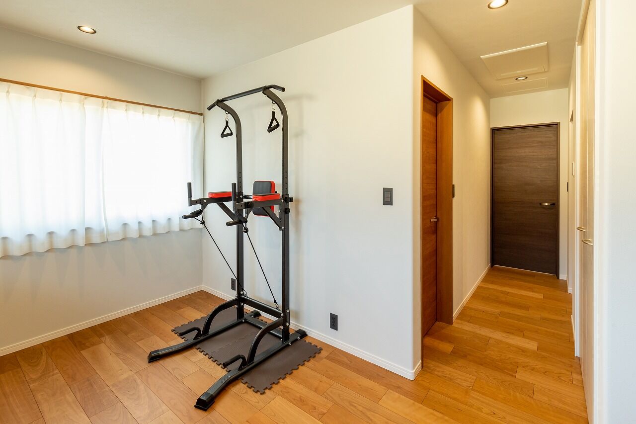 三昭堂 【一宮市/回遊動線/ランドリースペース】外壁タイルが目を惹くナチュラルで心地よい寄棟屋根の家の建築実例画像10