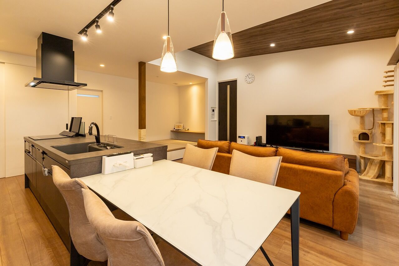 三昭堂 【津島市/L字型/キャットウォーク】愛猫と暮らす開放的でスタイリッシュな平屋の建築実例画像7