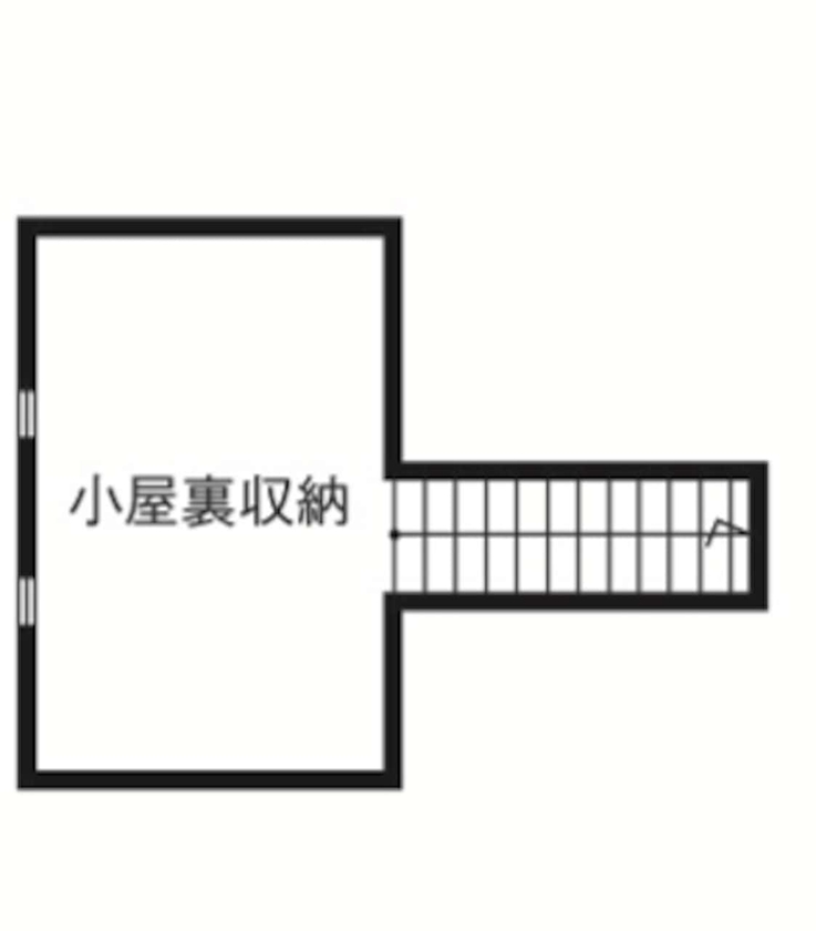 ビクトリーホーム 【2204万円/吹き抜け/間取り図 】可変性のある間取り。ライフスタイルや子どもの成長に寄り添う注文住宅の間取り図（4LDK）小屋裏