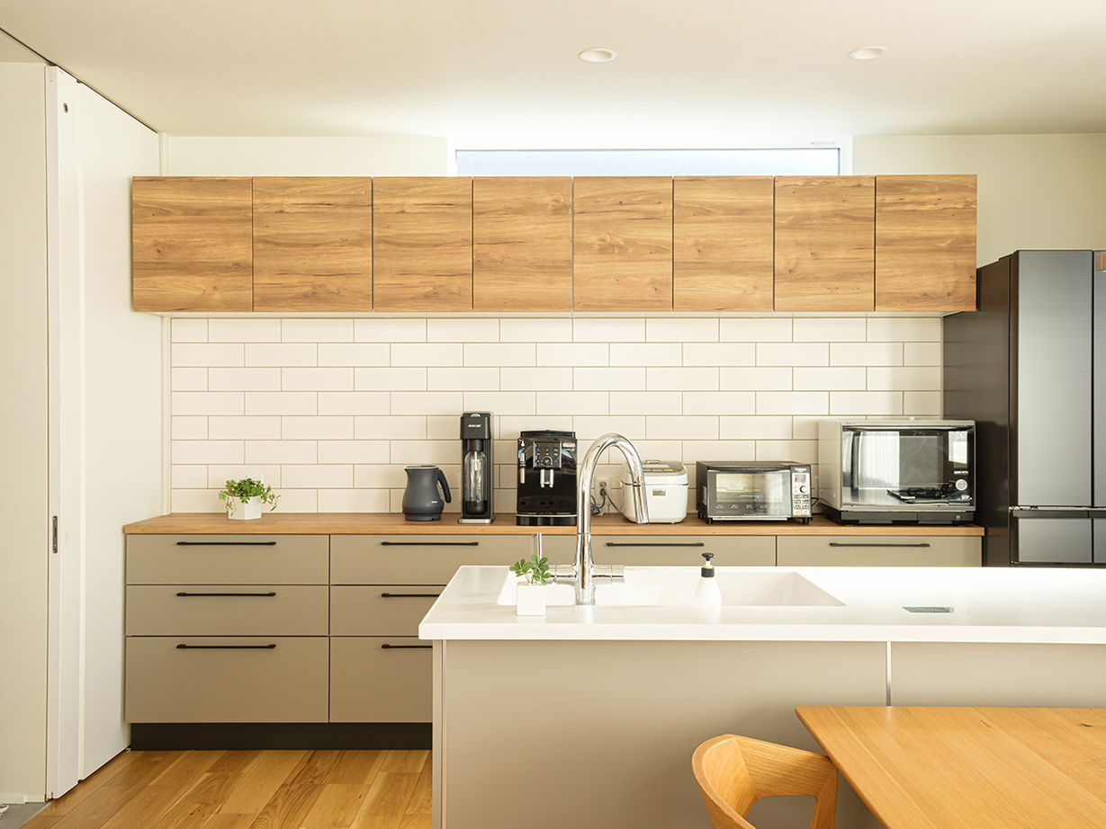 ビクトリーホーム 【2283万円/ロフト/充実収納/間取り図】家事をスムーズにする設計と勾配天井によるのびやかな2階LDKの家の建築実例画像4