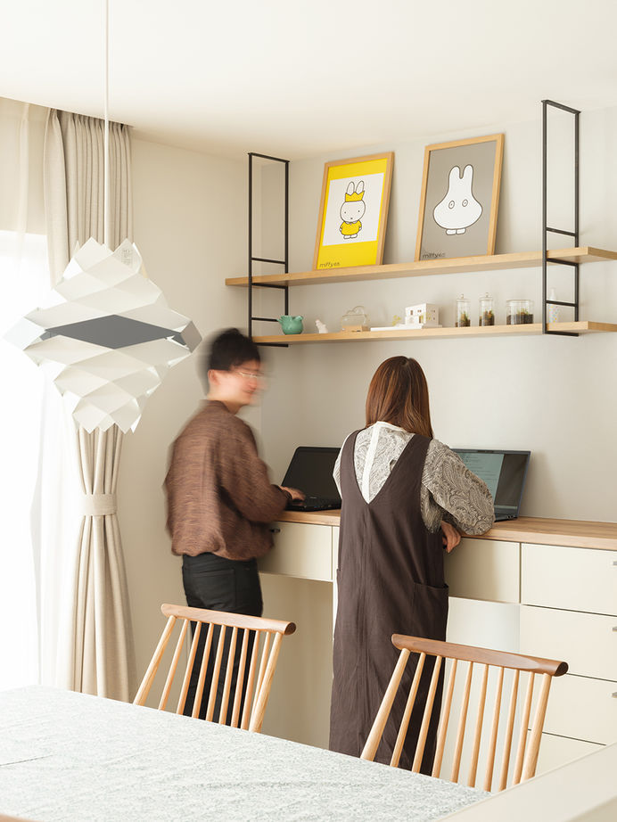 ビクトリーホーム 【2465万円/吹き抜け/耐震等級3/間取り図】共働きを支える動線とリラックスできる空間の個性ひかる注文住宅の建築実例画像6