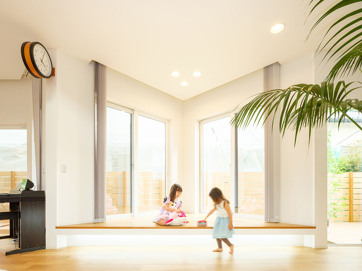 ビクトリーホーム 【サウナ/4000万円台/吹き抜け/スキップフロア/間取り図】性能もデザイン性にもこだわった高台にある家の建築実例画像5