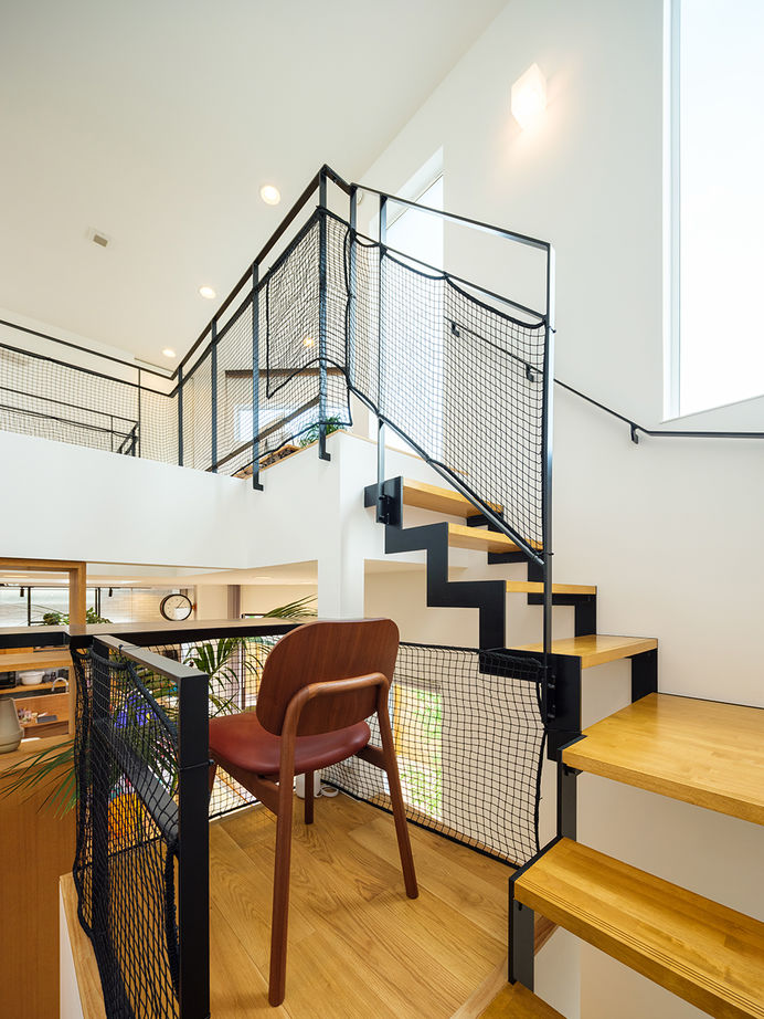 ビクトリーホーム 【サウナ/4000万円台/吹き抜け/スキップフロア/間取り図】性能もデザイン性にもこだわった高台にある家の建築実例画像7