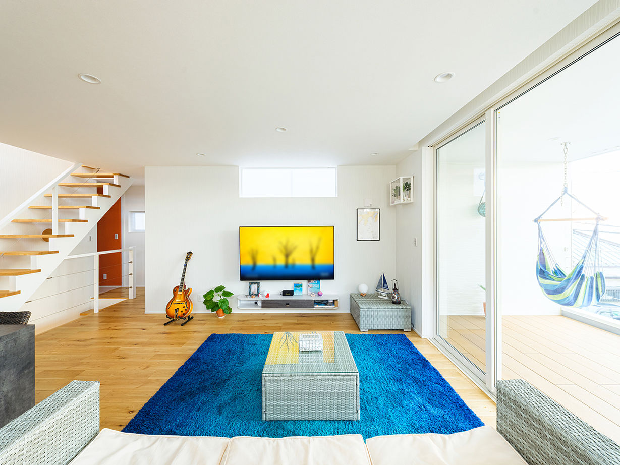 ビクトリーホーム 【湘南/3000万円台/ルーフバルコニー/耐震等級3/間取り図】海と空を思い切り楽しめるリゾートスタイルの家の建築実例画像3