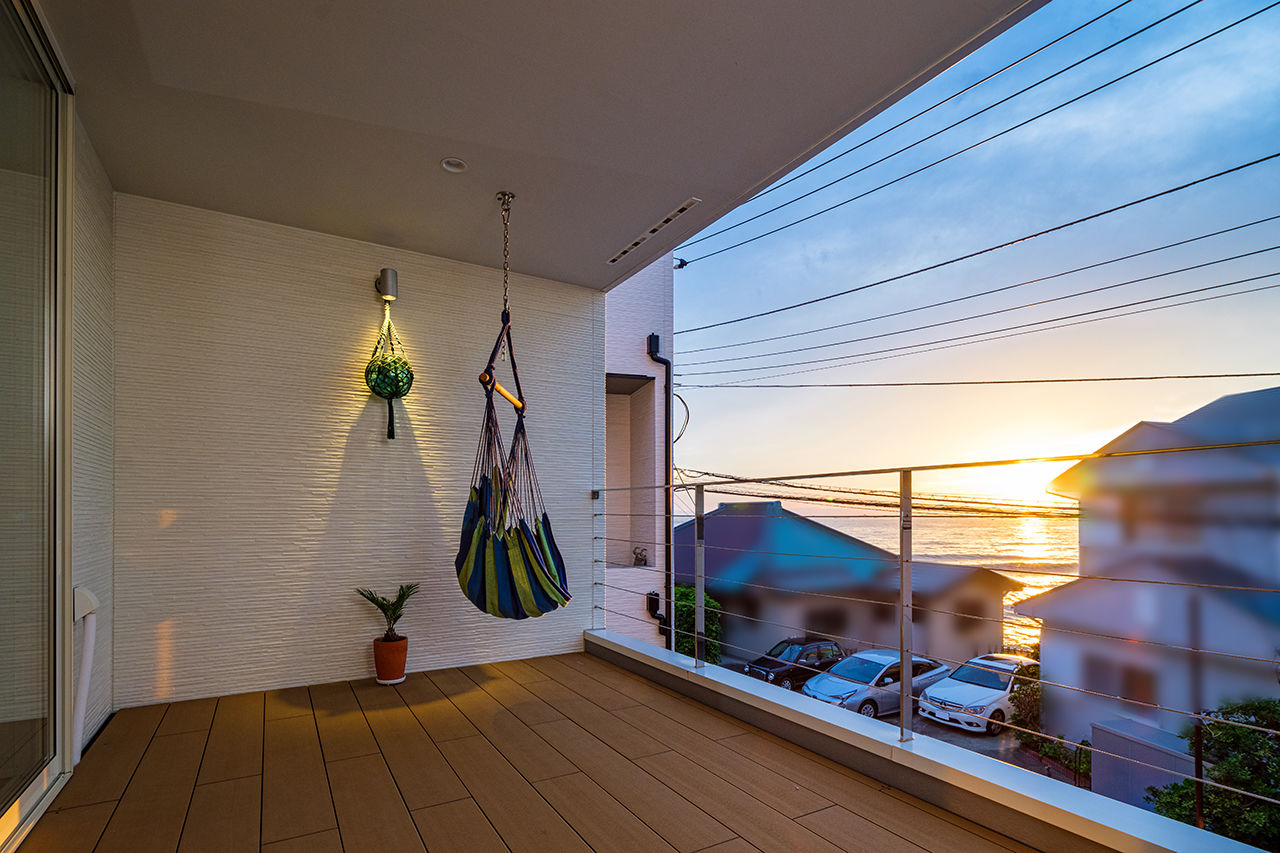 ビクトリーホーム 【湘南/3000万円台/ルーフバルコニー/耐震等級3/間取り図】海と空を思い切り楽しめるリゾートスタイルの家の建築実例画像7