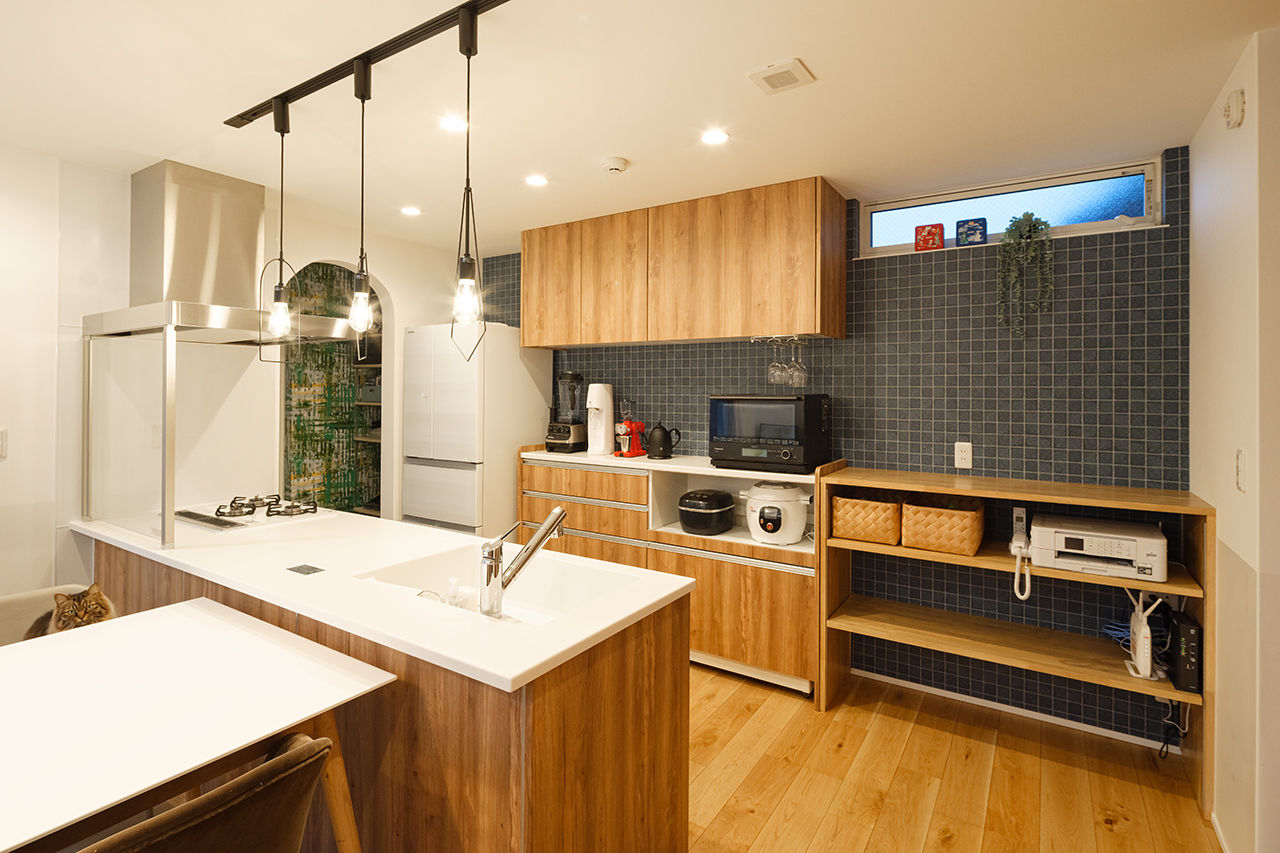 ビクトリーホーム 【2000万円台/店舗併設/吹き抜け/間取り図】開放的な大空間リビングと北欧スタイルな外観の長期優良住宅の建築実例画像5