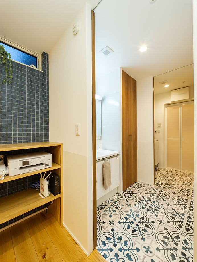 ビクトリーホーム 【2000万円台/店舗併設/吹き抜け/間取り図】開放的な大空間リビングと北欧スタイルな外観の長期優良住宅の建築実例画像7