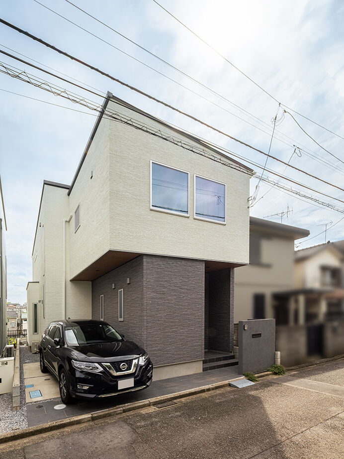 アークホーム　一級建築士事務所 【2000万円台/家事をラクに/間取り図有】建築士ならではのアイデアに注目！開放的で爽やかなパノラマLDKの建築実例画像2