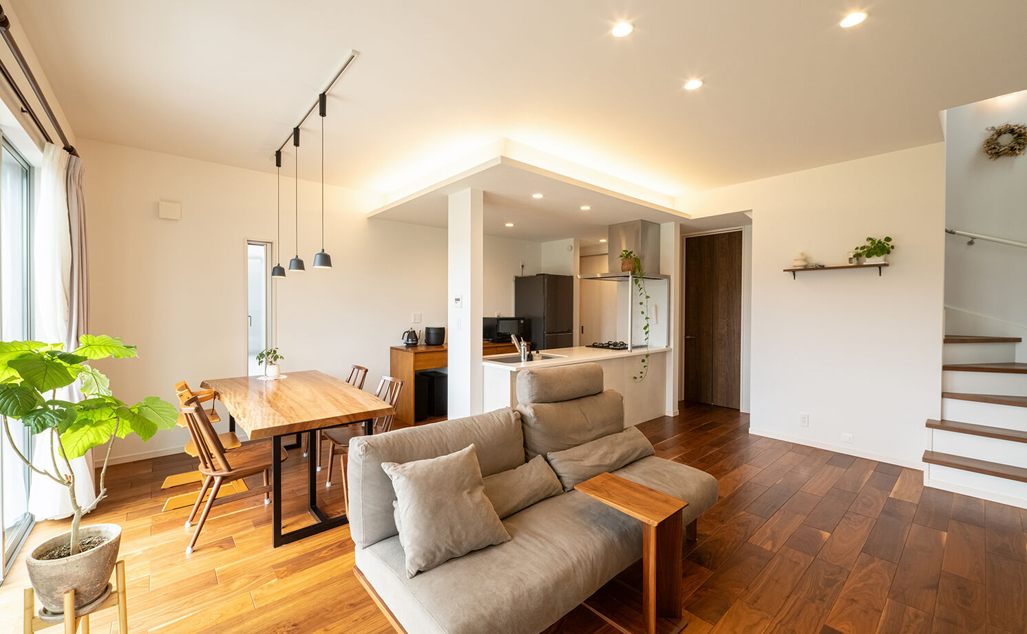 アークホーム　一級建築士事務所 【2000万円台/家事をラクに/間取り図有】建築士ならではのアイデアに注目！開放的で爽やかなパノラマLDKの建築実例画像6