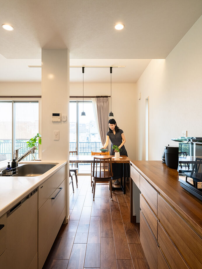 アークホーム　一級建築士事務所 【2000万円台/家事をラクに/間取り図有】建築士ならではのアイデアに注目！開放的で爽やかなパノラマLDKの建築実例画像8