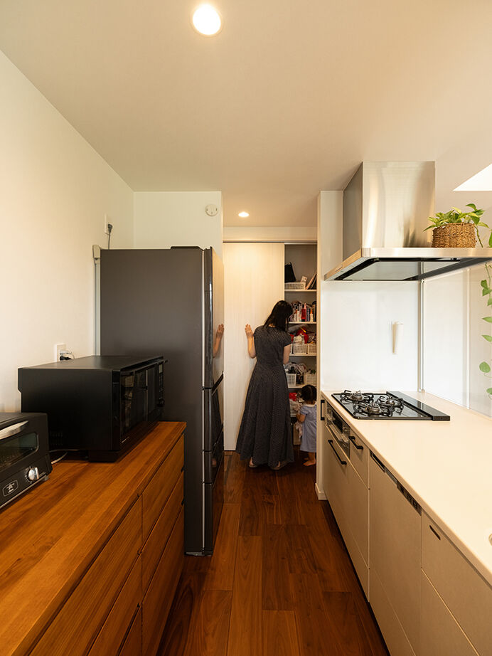 アークホーム　一級建築士事務所 【2000万円台/家事をラクに/間取り図有】建築士ならではのアイデアに注目！開放的で爽やかなパノラマLDKの建築実例画像9