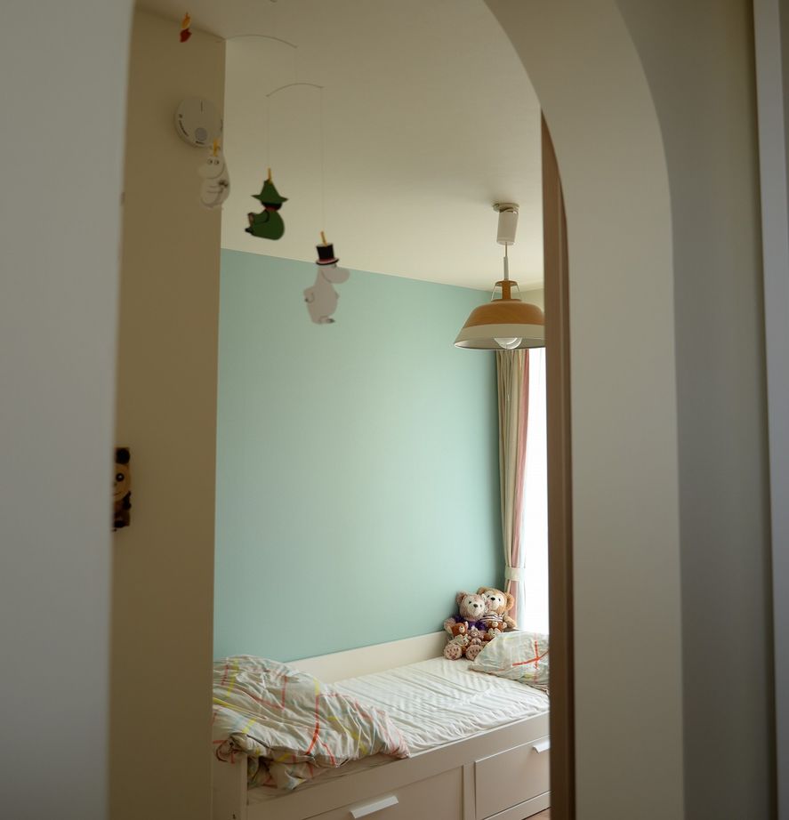 エクリュ 【坂井市/キッズリビング/個性に合わせた子供部屋/ウッドデッキ/ペットと暮らす】遊び心溢れる家の建築実例画像7