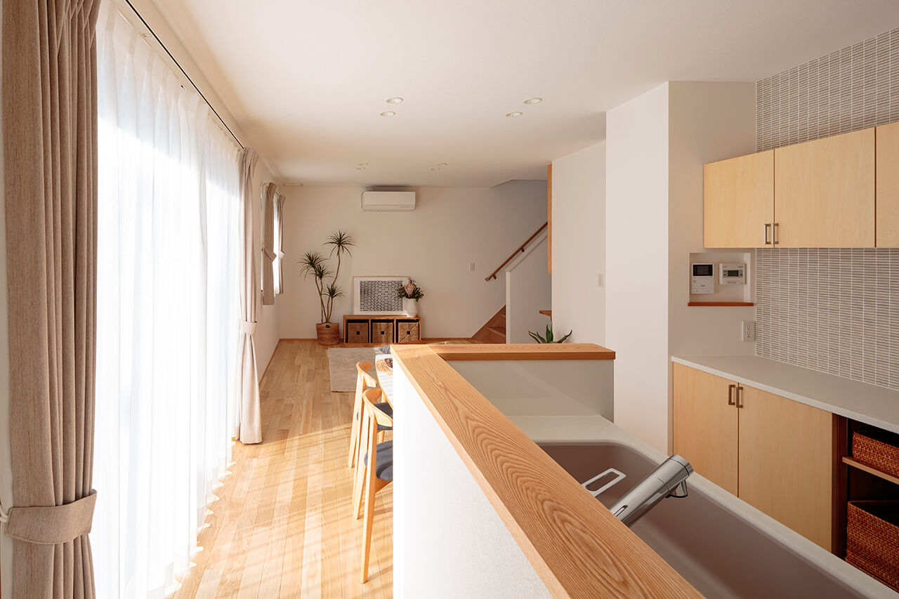 Relax home 【2000万円台/家事がラク/30坪台/間取り図】掃除・洗濯・片付けも。家事が好きになる「ニガテレスハウス」の建築実例画像3