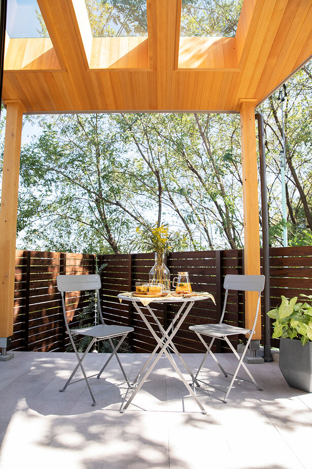 Relax home 【2000万円台/コンパクト/20坪台/間取り図】気分は高原リゾート。外の空気と緑に癒されるテラスのある家の建築実例画像7