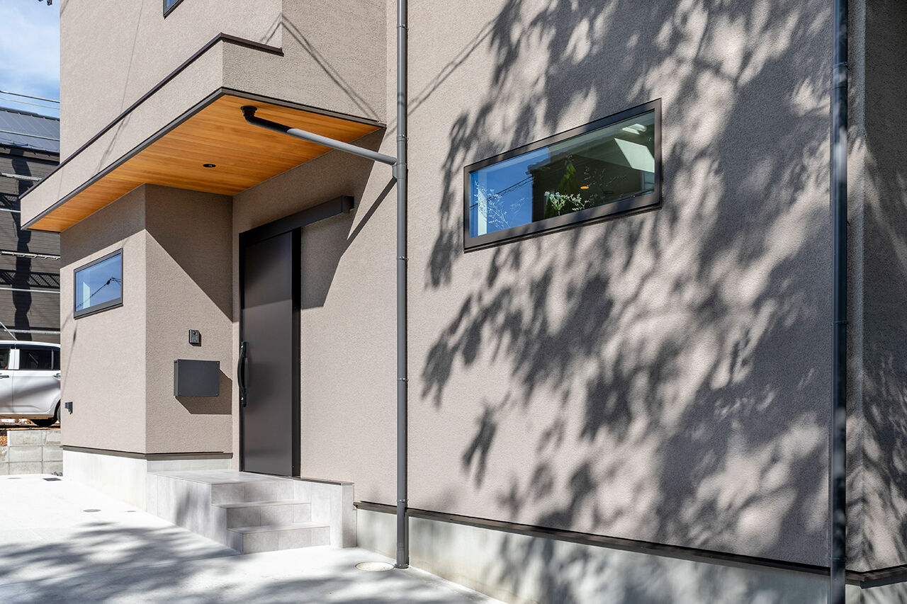 Relax home 【2000万円台/コンパクト/20坪台/間取り図】気分は高原リゾート。外の空気と緑に癒されるテラスのある家の建築実例画像10