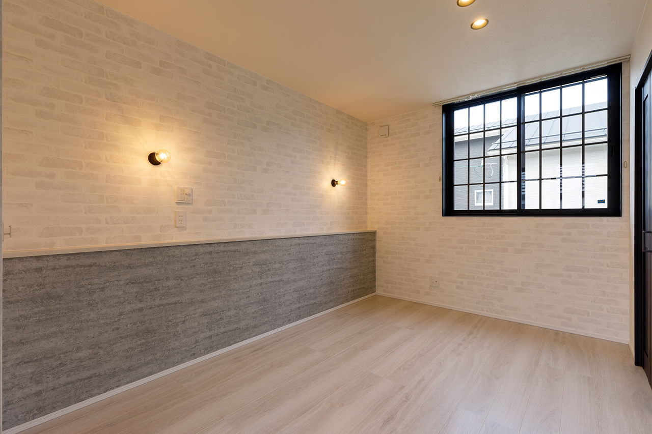 ａｒｄ（アルデ） 【1000万円台/リビング階段/土間収納】白×黒にレンガや木目調がアクセントのブルックリンスタイルの建築実例画像5