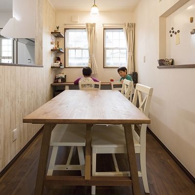 アヴィエスホーム 【間取り図有/33坪/1500万円～1999万円】健康塗り壁に包まれる心地よさ。憧れた洋画の中の可愛いお家の建築実例画像5