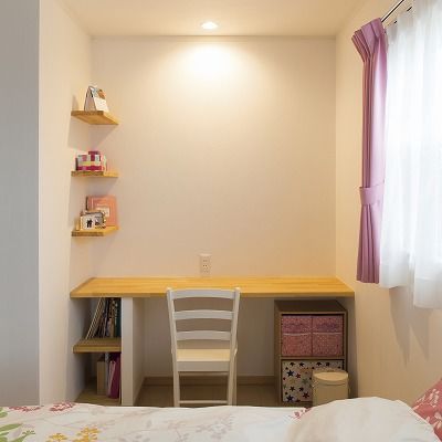 アヴィエスホーム 【間取り図有/33坪/1500万円～1999万円】健康塗り壁に包まれる心地よさ。憧れた洋画の中の可愛いお家の建築実例画像9