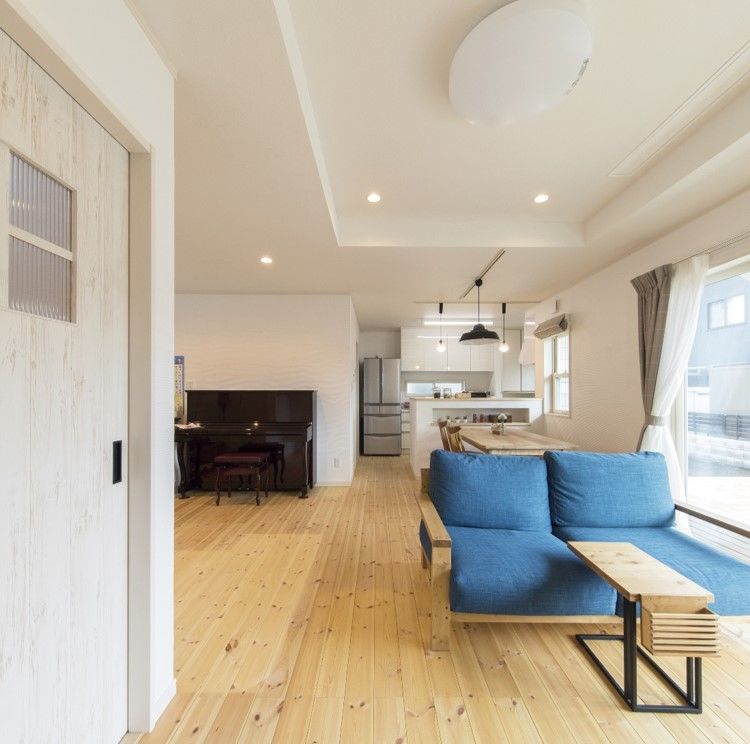 アヴィエスホーム 【間取り図有/39坪】自然素材がいっぱいのアメリカンサーファーズハウスデザインと家族の健康の両方を確保の建築実例画像3