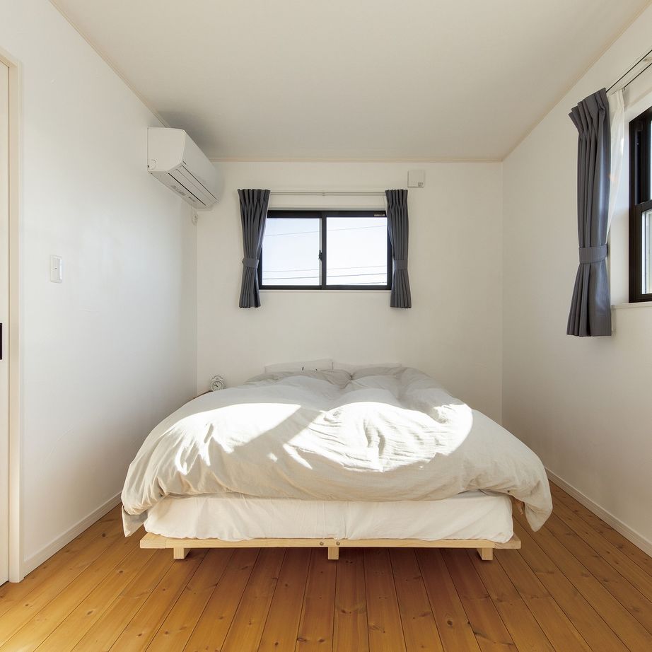 アヴィエスホーム 【37坪/1500万円～1999万円】塗り壁と無垢材が心地いい。内外が繋がるアメリカンハウスの建築実例画像8