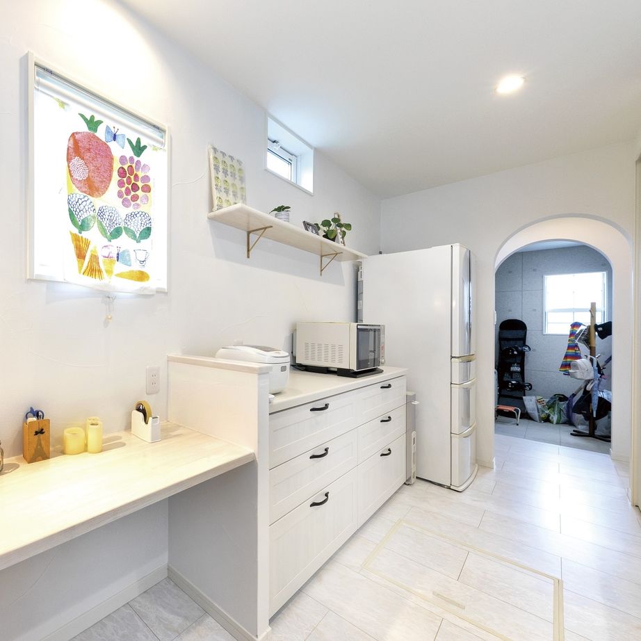 アヴィエスホーム 【間取り図有/39坪/2,200～2,299万円】自由度の高さと対応力が魅力！爽やかな塗り壁が心地いい家の建築実例画像5