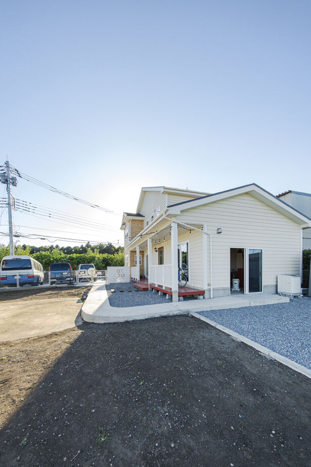 アヴィエスホーム 二度目の家づくりは回遊動線と土間のあるアメリカンハウスの建築実例画像3