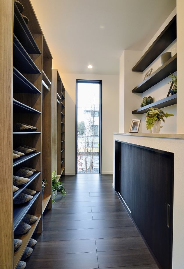 コンチネンタルホーム 【平屋/間取り図有】片流れの大屋根の1階で完結できる平屋暮らしの建築実例画像3