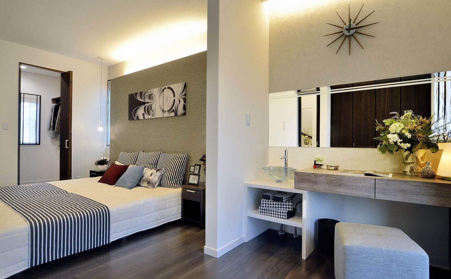 コンチネンタルホーム 【平屋/間取り図有】片流れの大屋根の1階で完結できる平屋暮らしの建築実例画像7