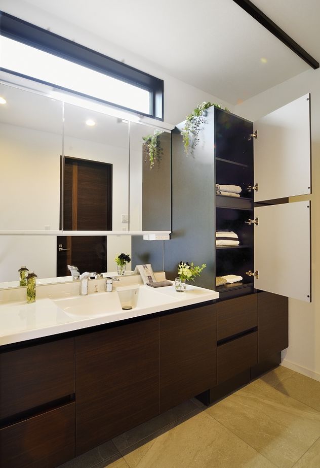 コンチネンタルホーム 【平屋/間取り図有】片流れの大屋根の1階で完結できる平屋暮らしの建築実例画像8