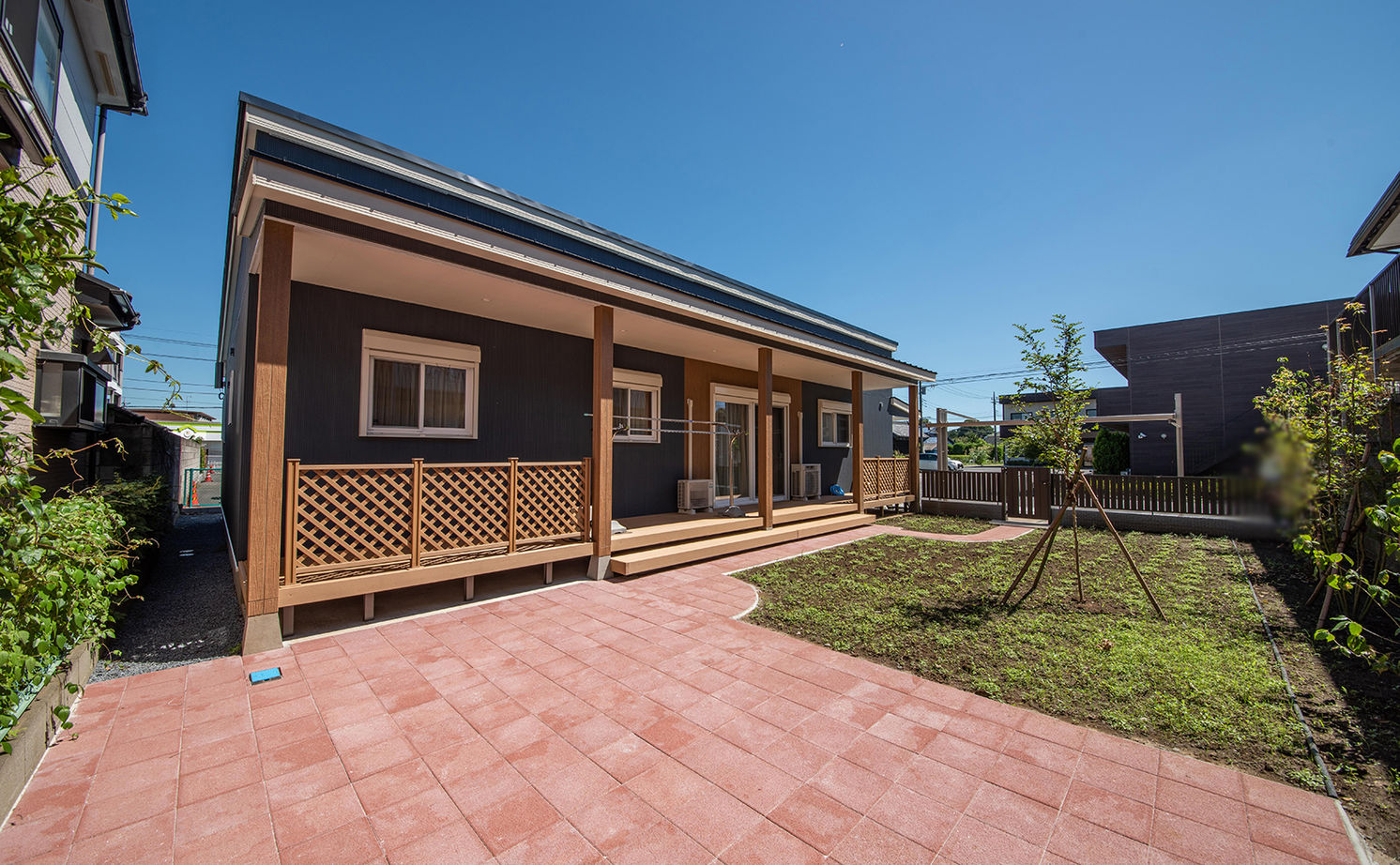 助川工務店 【平屋/自然素材/造作家具/間取り図有】勾配天井の開放感と、便利な生活動線が嬉しい「もみの木」の家の建築実例画像19