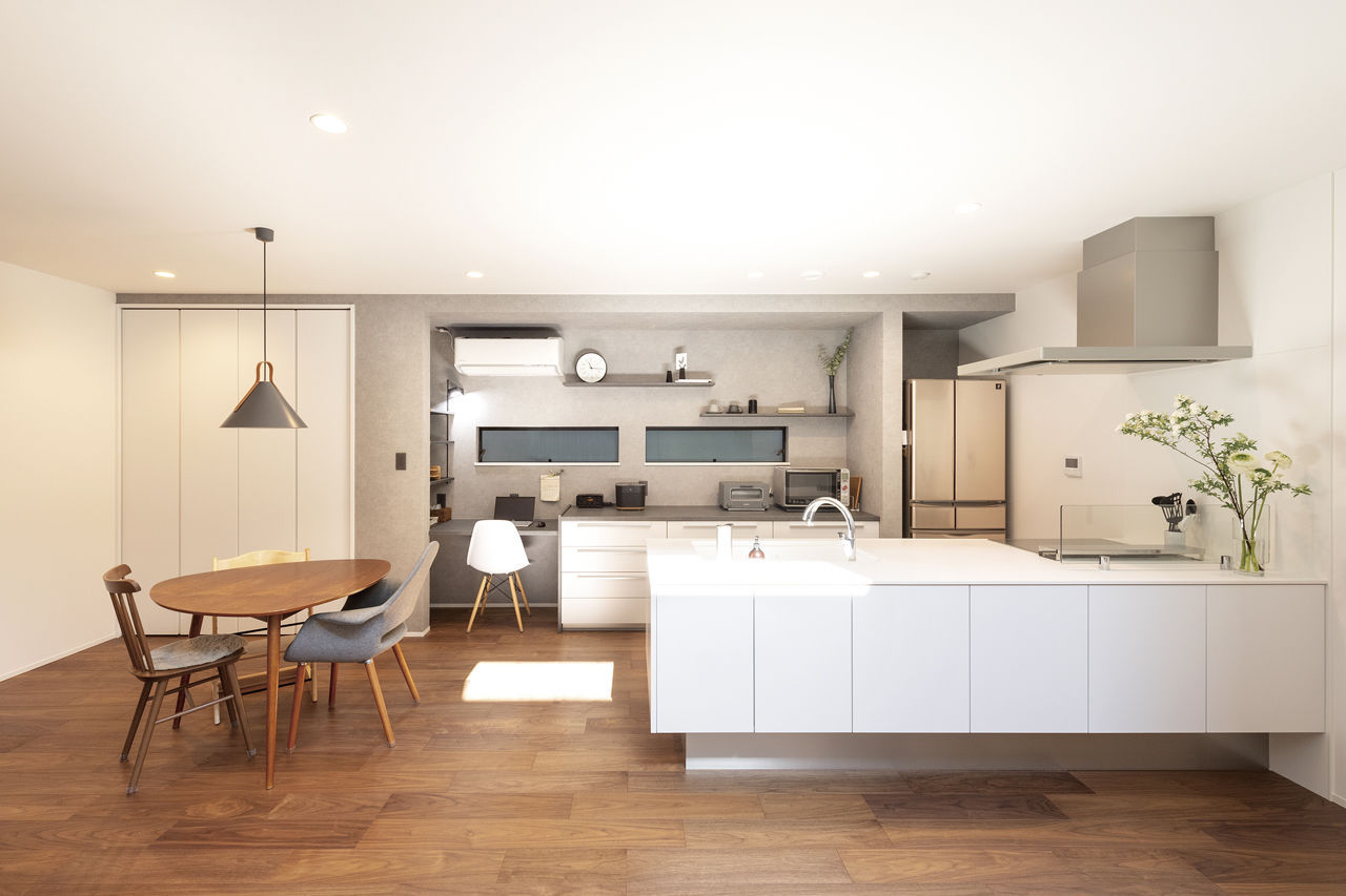 マルマインハウス 【奈良市／2200万円台】白とグレーのグラデーションが映える。スタイリッシュさとやわらかさが共生する家の建築実例画像6