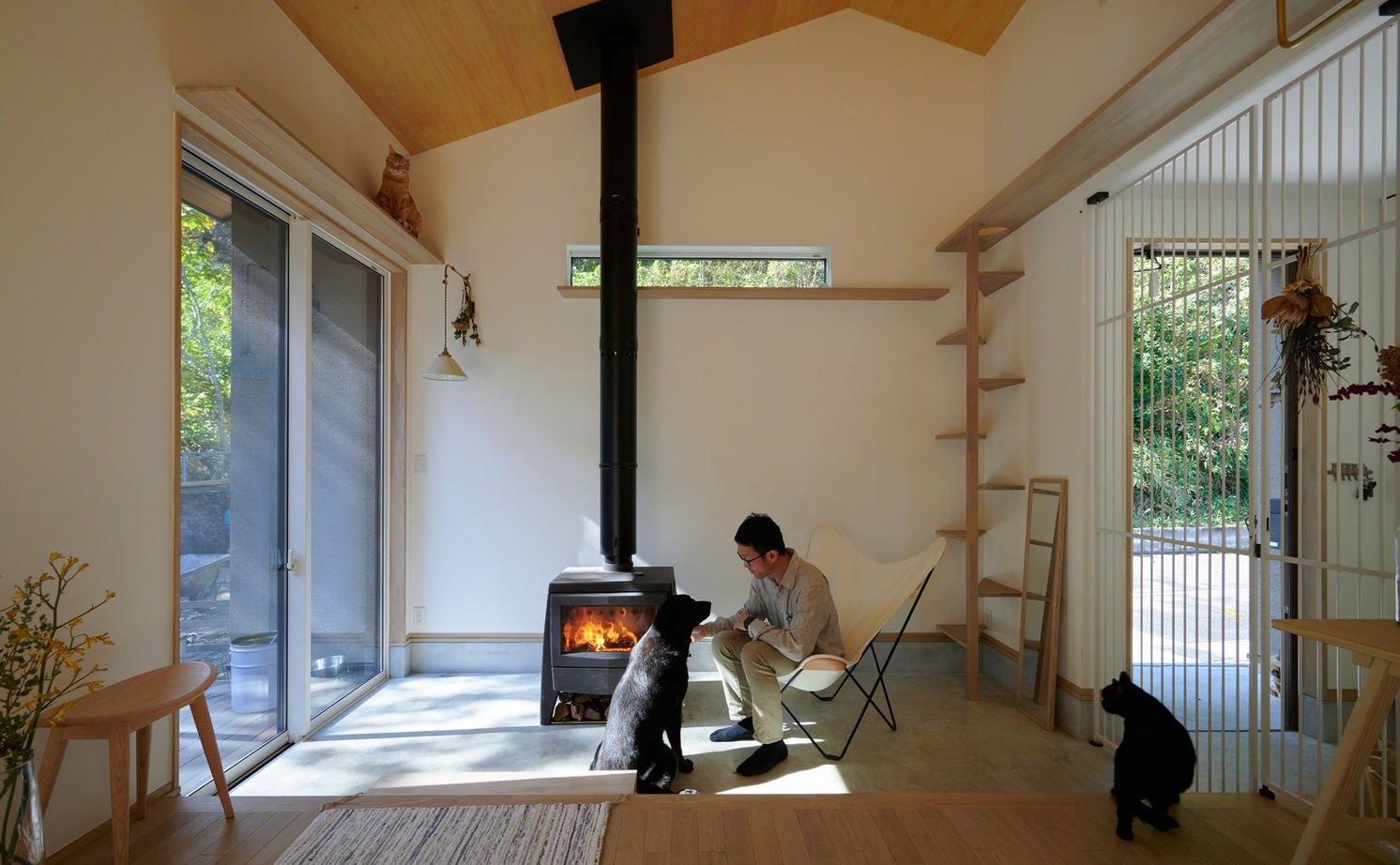 マルマインハウス 【生駒市／2600万円／平屋】21坪で広々と暮らす。「自分たちらしさ」から導かれたコンパクトな大人の住まいの建築実例画像5