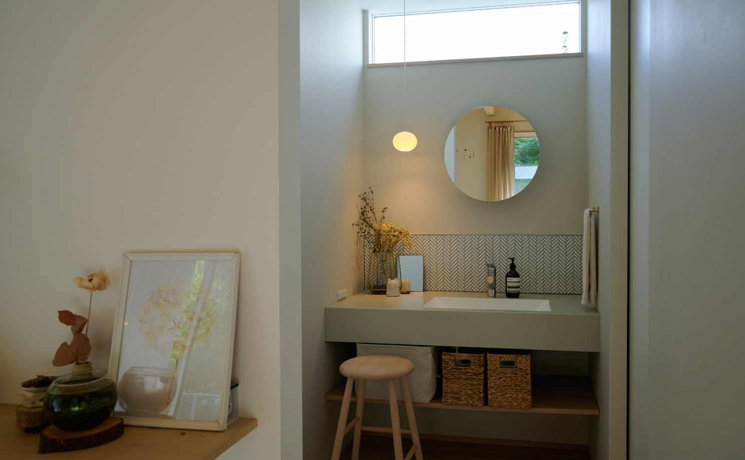 マルマインハウス 【生駒市／2600万円／平屋】21坪で広々と暮らす。「自分たちらしさ」から導かれたコンパクトな大人の住まいの建築実例画像6