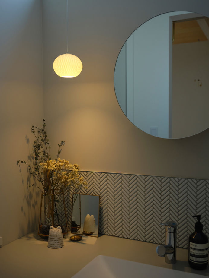 マルマインハウス 【生駒市／2600万円／平屋】21坪で広々と暮らす。「自分たちらしさ」から導かれたコンパクトな大人の住まいの建築実例画像7