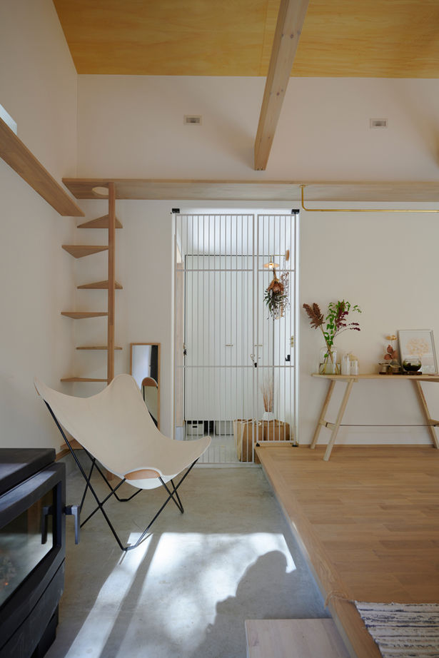 マルマインハウス 【生駒市／2600万円／平屋】21坪で広々と暮らす。「自分たちらしさ」から導かれたコンパクトな大人の住まいの建築実例画像8