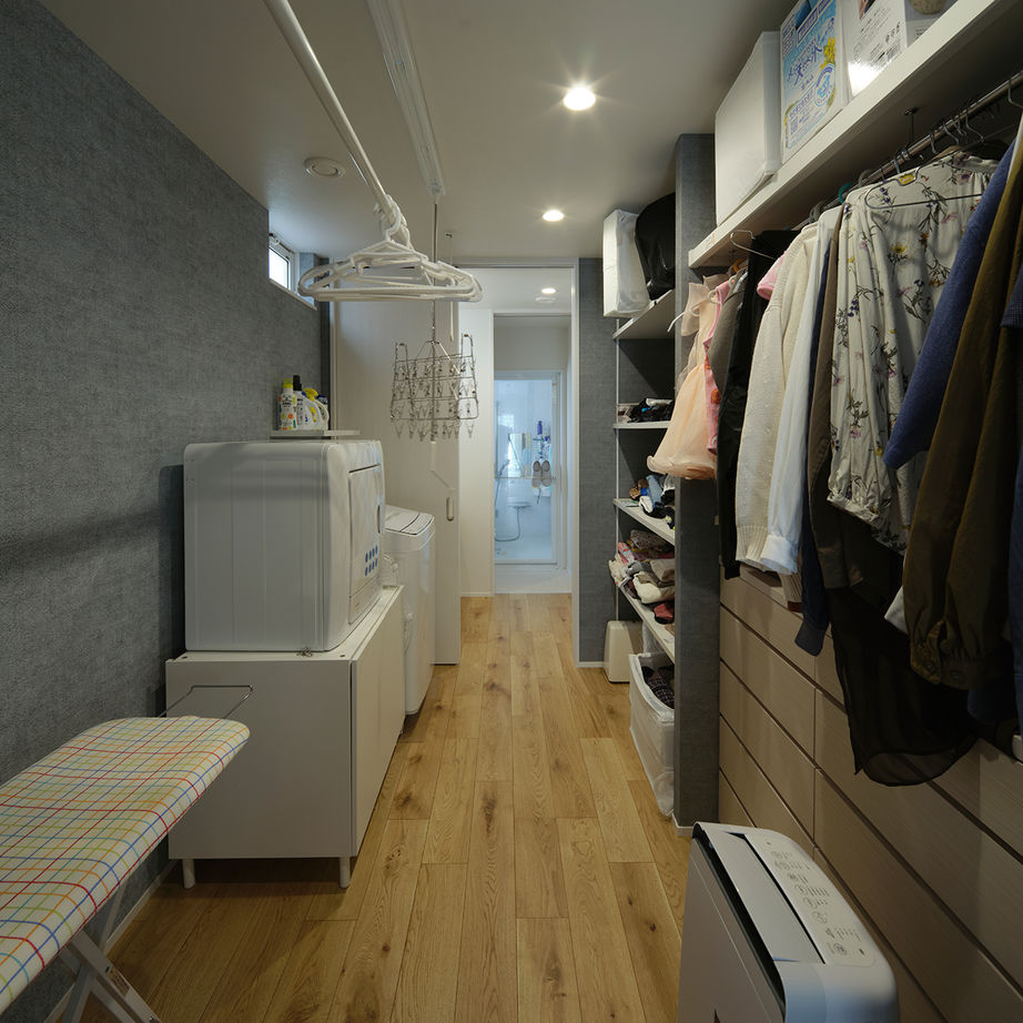 マルマインハウス 【木津川市/2500～3000万円/35坪/2階建て/北欧風】生活動線◎広々キッチンで憧れの海外カフェのような家の建築実例画像6