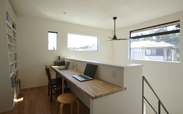 マルマインハウス 【奈良市/家事動線/半平屋】経年変化と陰影を楽しみ丁寧にくらす家の建築実例画像3