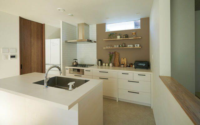 マルマインハウス 【奈良市/家事動線/半平屋】経年変化と陰影を楽しみ丁寧にくらす家の建築実例画像7