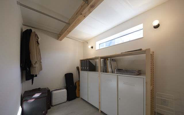 マルマインハウス 【生駒市／2階リビング/中庭ジャグジー】生駒山の景色がいつも見えるようにした２階LDKのお家の建築実例画像9