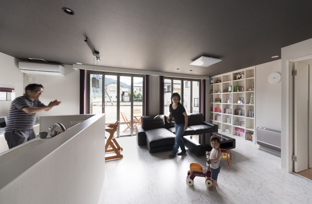 トヨタホーム 家族の｢つながり｣を感じられる家の建築実例画像1