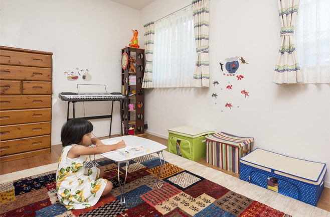 トヨタホーム 【平屋実例】柱のない開放的な大空間LDKを実現の建築実例画像5